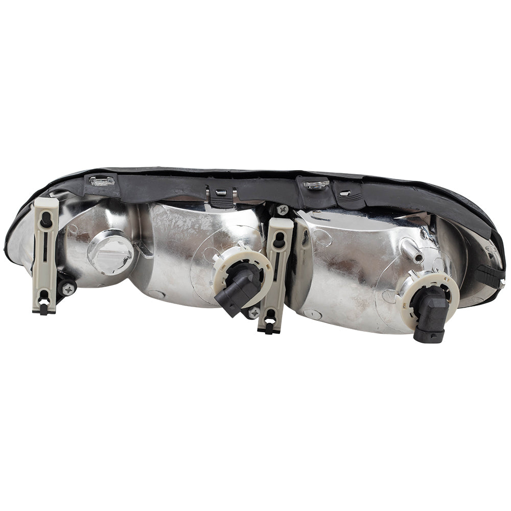 Brock Passenger Side Halogen Combination Headlight Assembly fits 1997-2003 Malibu.
