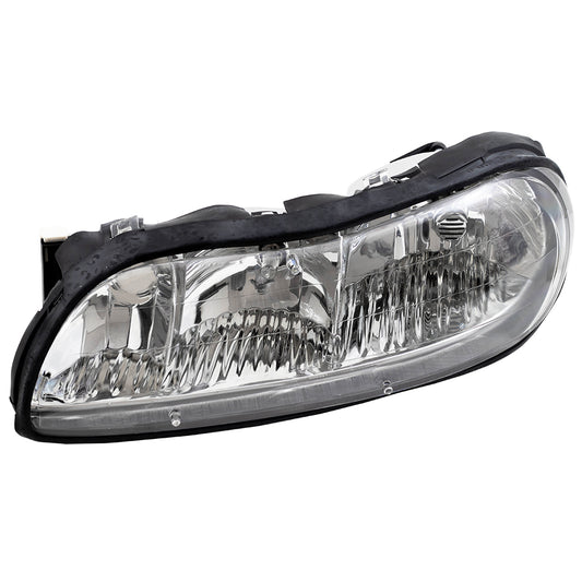 Brock Driver Side Halogen Combination Headlight Assembly fits 1997-2003 Malibu.
