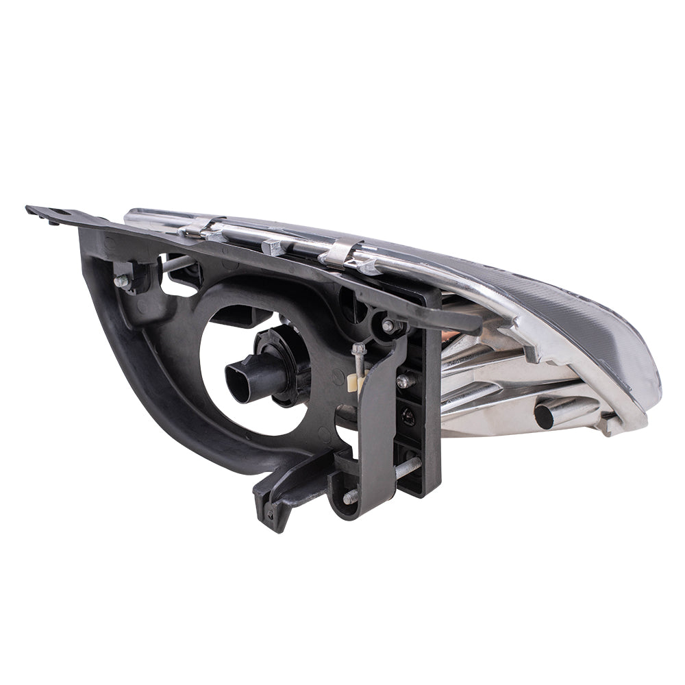 Brock Replacement Driver Halogen Headlight Compatible with 95-02 Sunfire 16530151