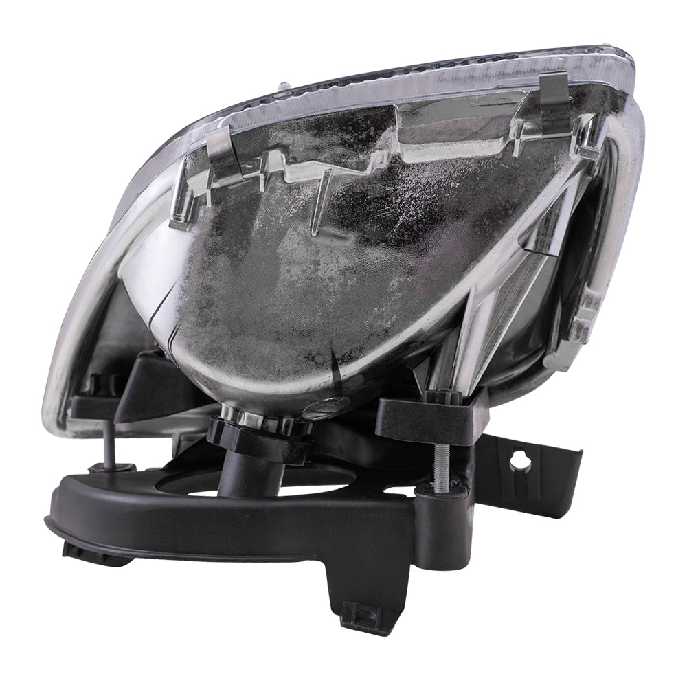 Brock Replacement Passenger Halogen Headlight Compatible with 95-02 Sunfire 16530152