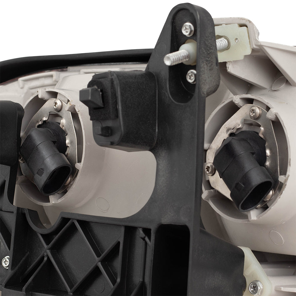 Brock Replacement Driver and Passenger Set Headlights Compatible with 98-04 Sonoma Pickup Truck