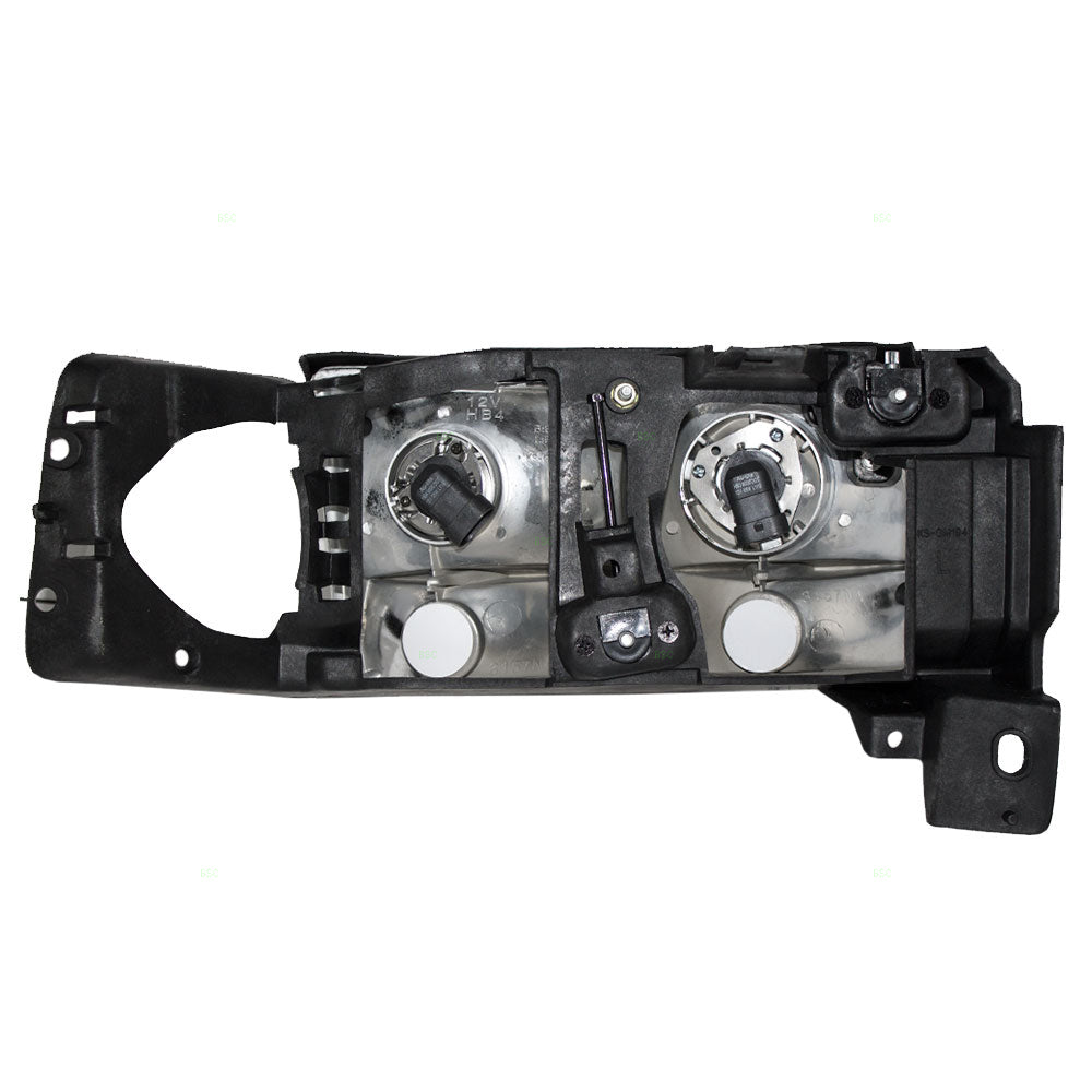 Headlight fits 1997-1999 Cadillac DeVille Driver Halogen Combination Headlamp