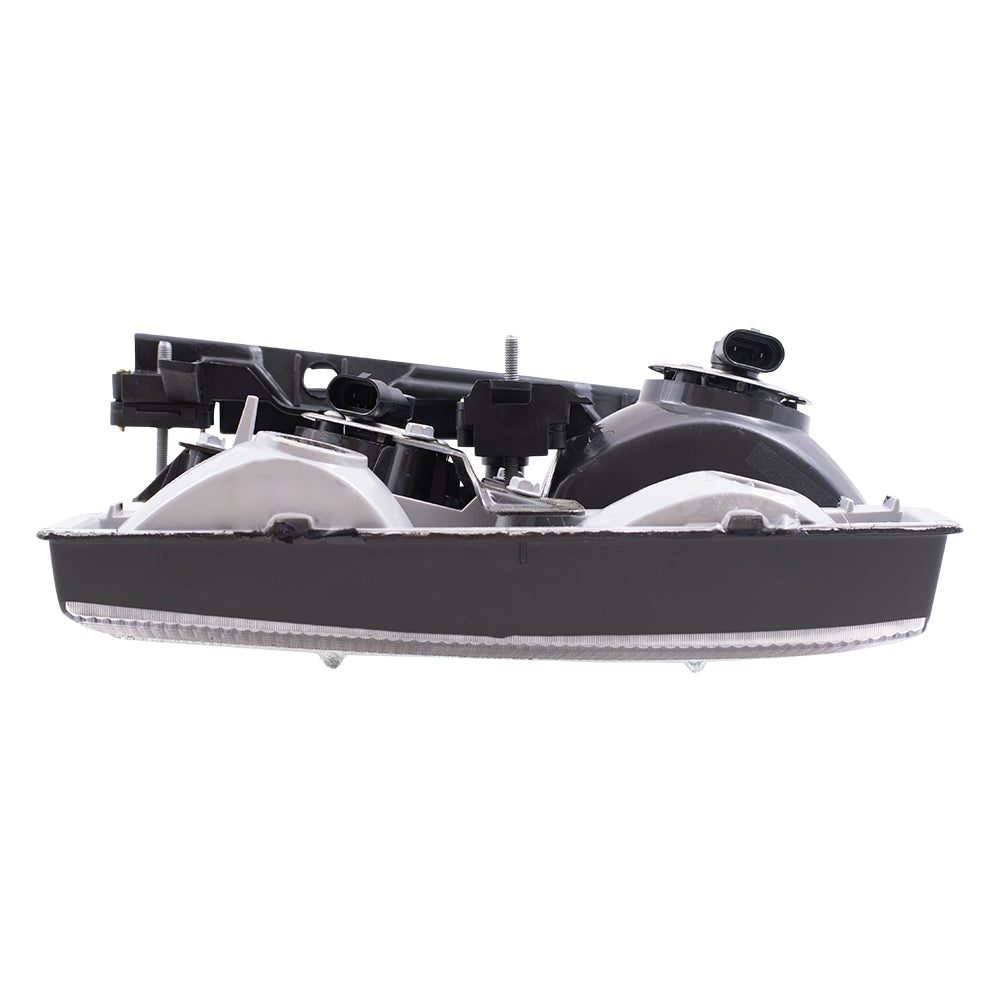 Brock Replacement Passenger Headlight Compatible with 92-96 LeSabre 91-96 Park Avenue 16523430