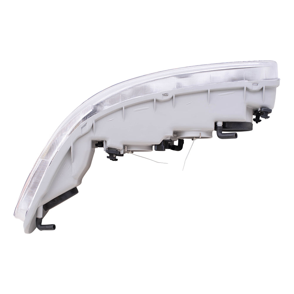 Brock Replacement Driver and Passenger Set Headlights Compatible with 1997-2005 Century 19244639 19244638