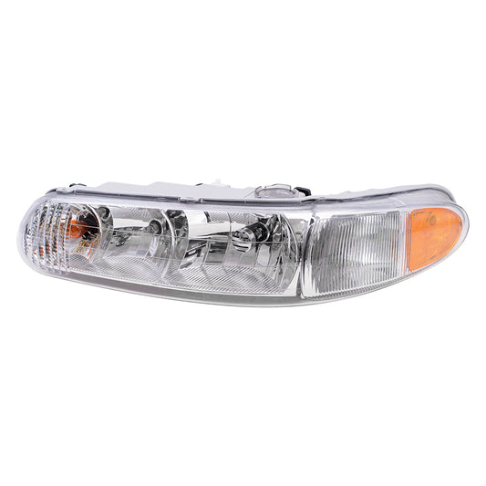 Headlight fits 97-05 Buick Century Driver Headlamp w/out Corner Lamp