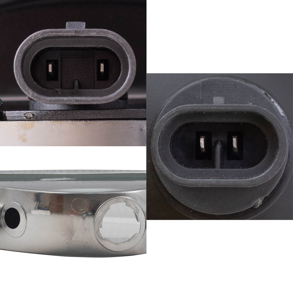 Brock Replacement Driver and Passenger Side Halogen Combination Headlight Assemblies, Fog Light Assemblies & Signal Marker Light Units 6 Piece Set Compatible with 99-02 Sierra & 00-06 Yukon & Yukon XL