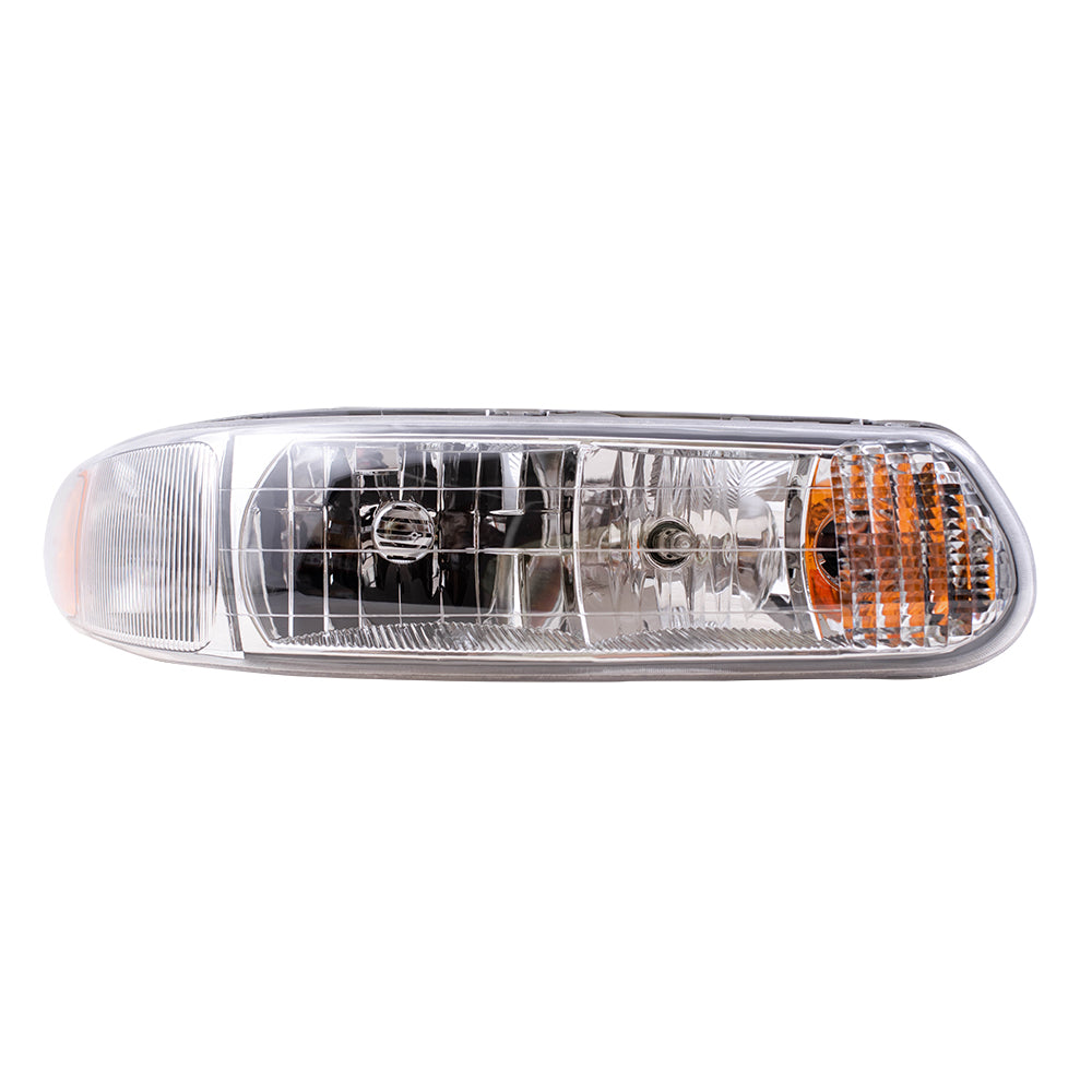 Halogen Headlight fits 97-05 Buick Century 97-04 Regal Passenger w/ Corner Lamp