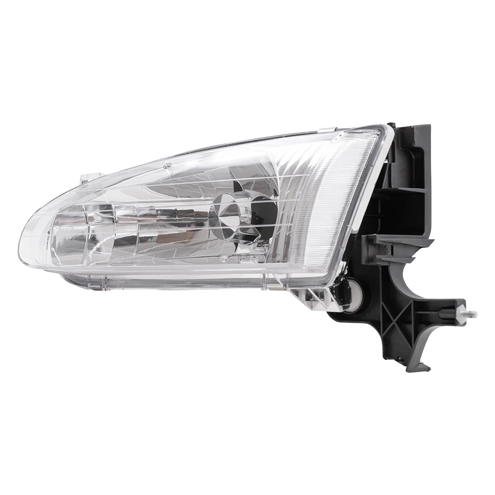 Brock Driver Side Halogen Headlight Assembly fits 1998-2002 Prizm