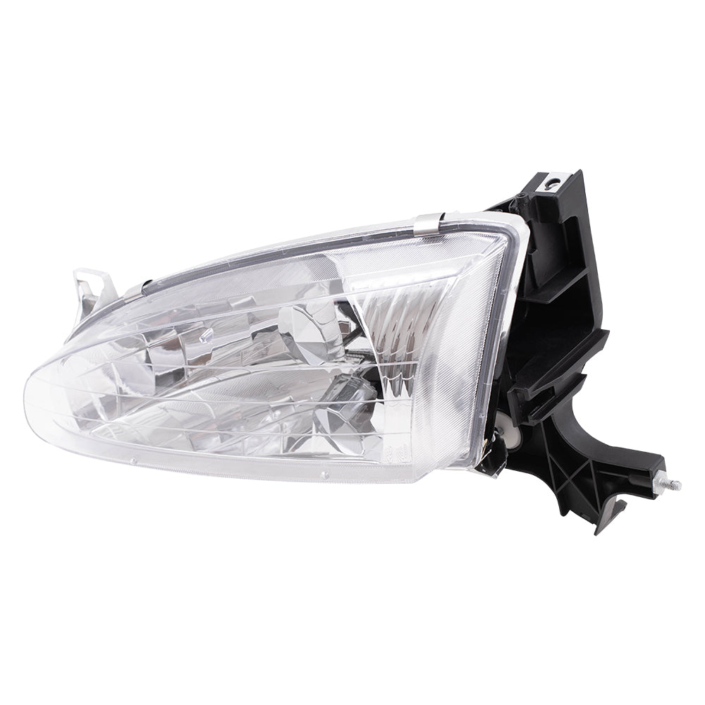 Brock Driver Side Halogen Headlight Assembly fits 1998-2002 Prizm