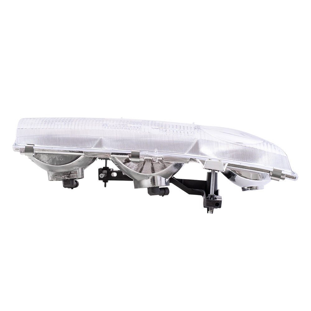 Brock Replacement Passenger Headlight Lens Compatible with 1996 1997 1998 1999 S Series Sedan Wagon 21111170