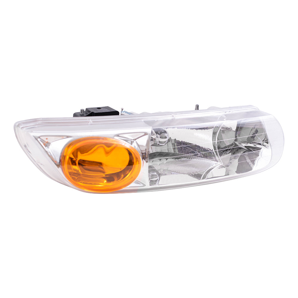 Brock Replacement Passenger Headlight Compatible with S-Series Sedan Wagon 21112456
