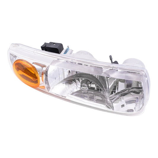 Brock Replacement Passenger Headlight Compatible with S-Series Sedan Wagon 21112456