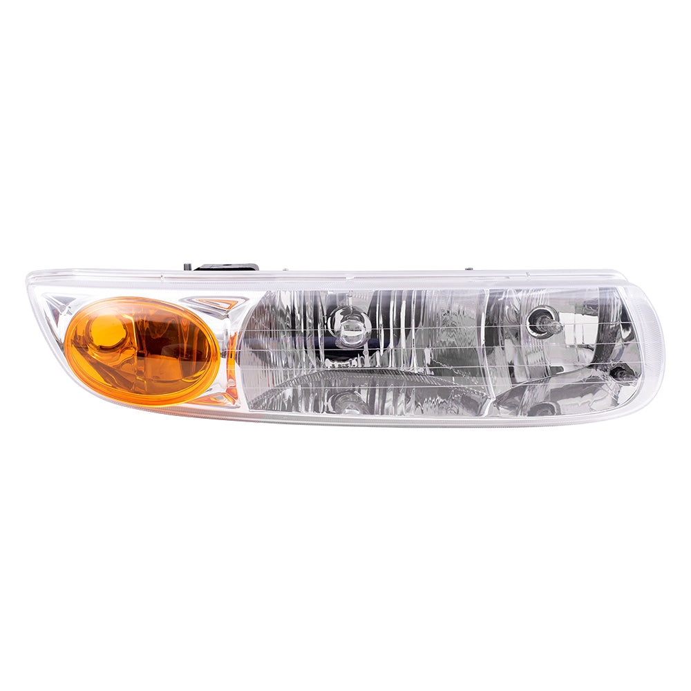 Brock Replacement Passenger Headlight Compatible with S-Series Sedan Wagon 21112456