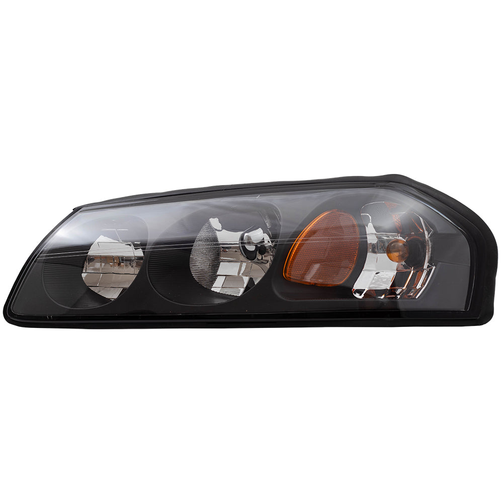 Brock Replacement Driver Headlight Lens Compatible with 2000-2004 Impala 10349961