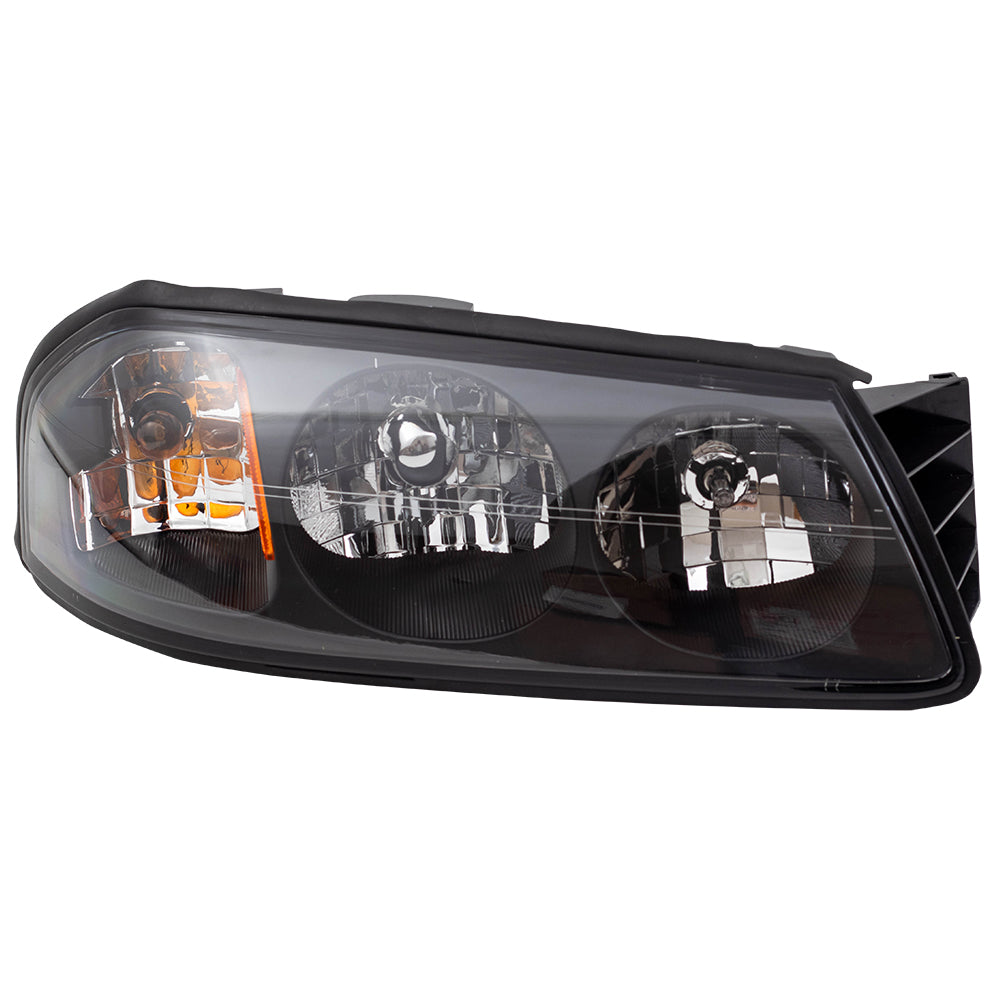 Brock Replacement Passenger Headlight Lens Compatible with 2000-2004 Impala 10349962
