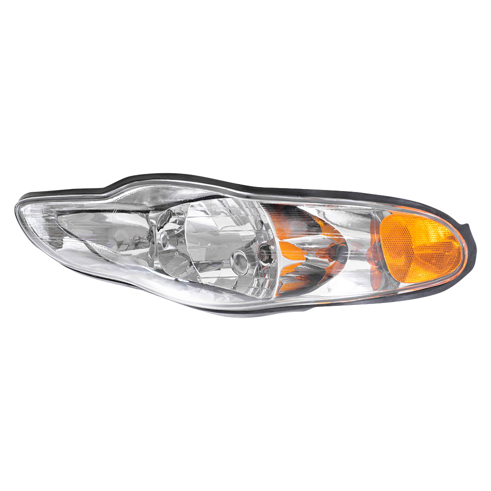 Brock Headlight fits 2000-2005 Chevrolet Monte Carlo Passenger Side Headlamp Assembly