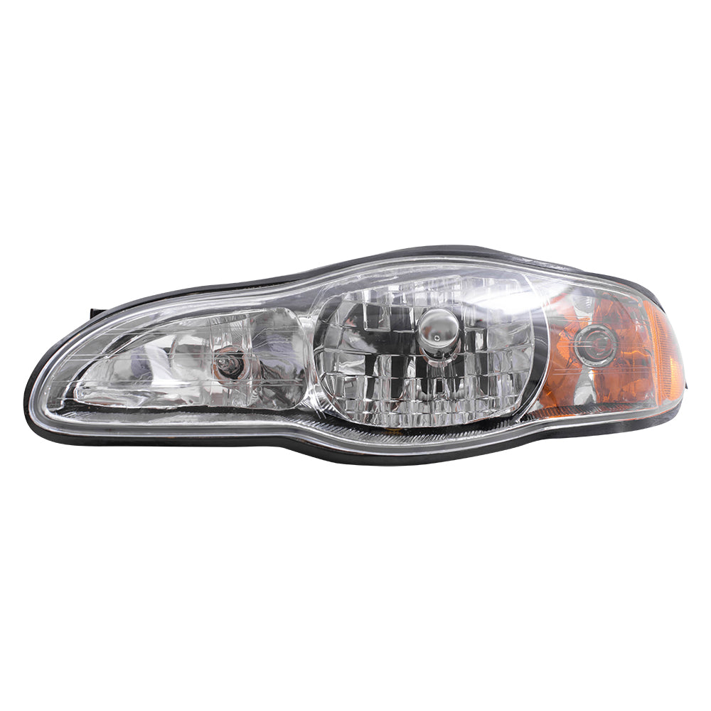 Brock Replacement Driver Headlight Compatible with 2000-2005 Monte Carlo 10349960