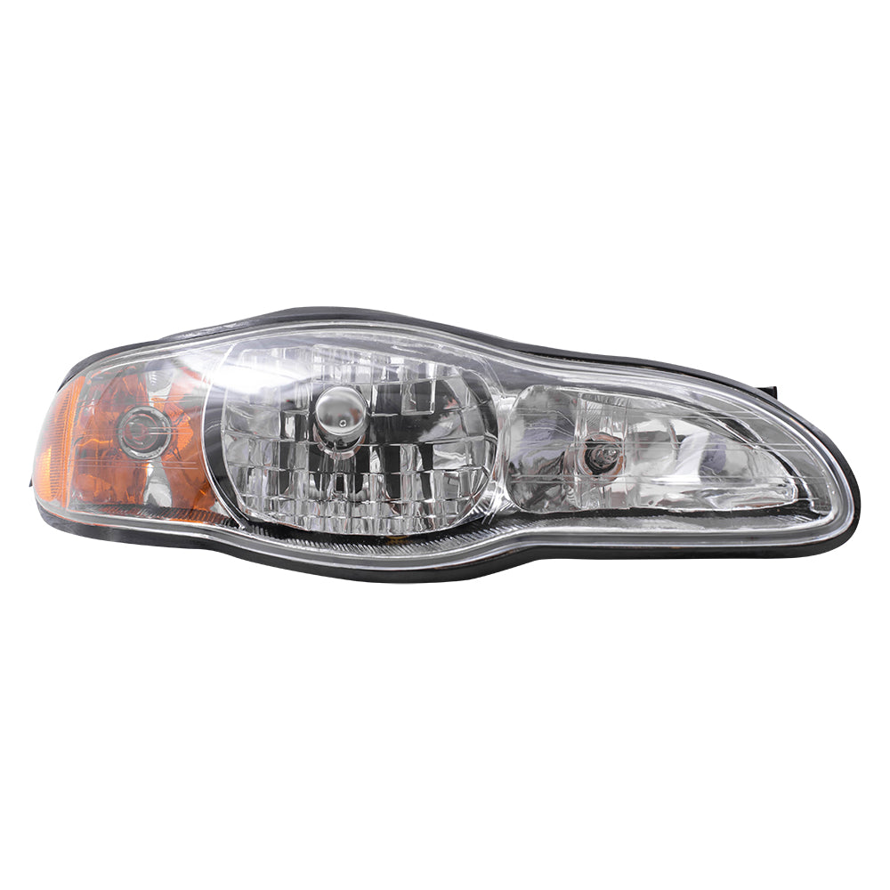 Brock Headlight fits 2000-2005 Chevrolet Monte Carlo Passenger Side Headlamp Assembly