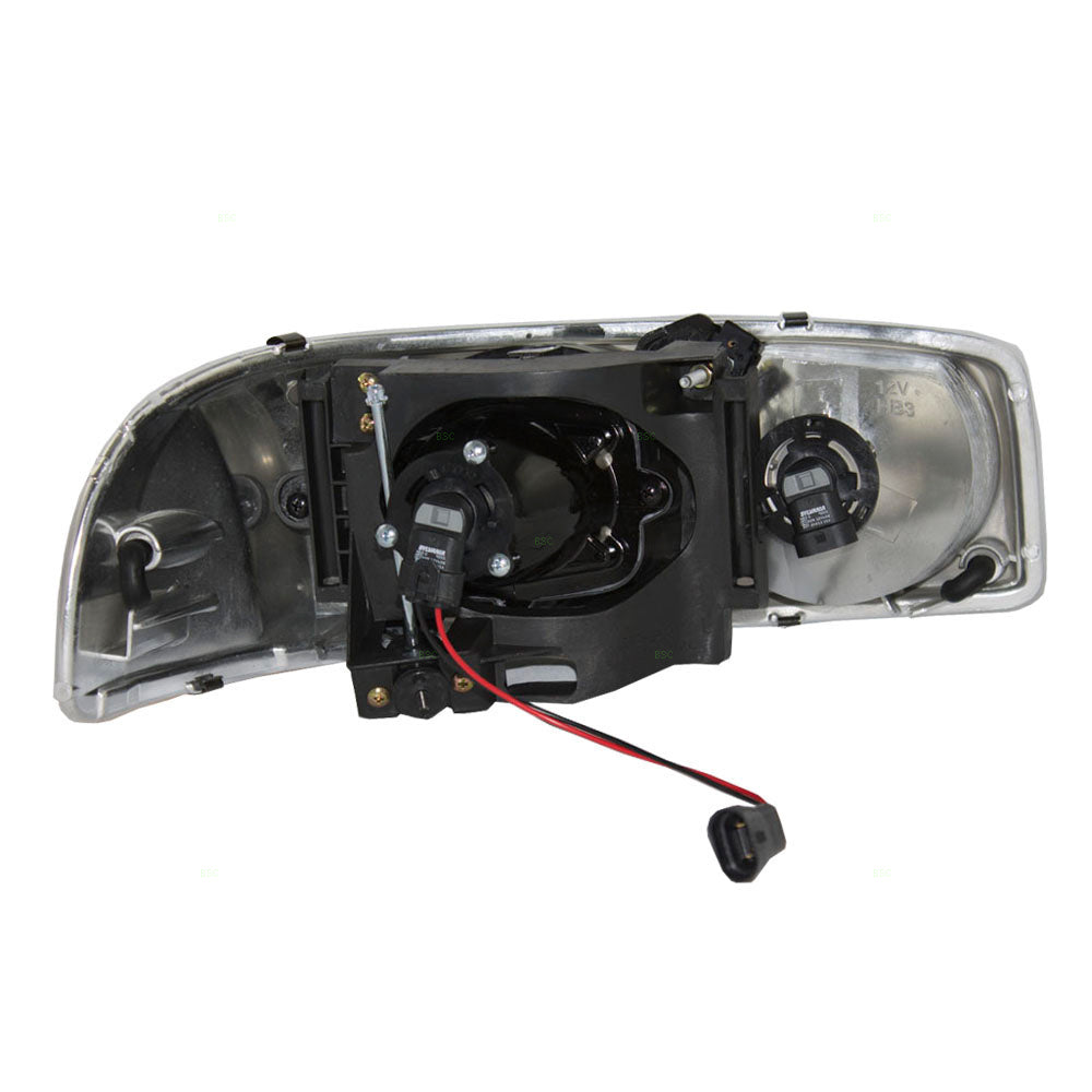 Brock Headlight fits GMC Sierra Denali & C3 Pickup Yukon/XL Denali Driver Headlamp