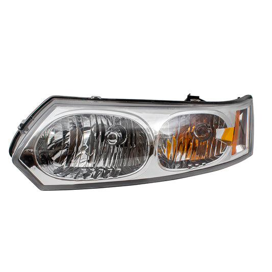 Brock Headlight fits 2003-2007 Saturn Ion Sedan Driver Headlamp w/ Housing Assembly