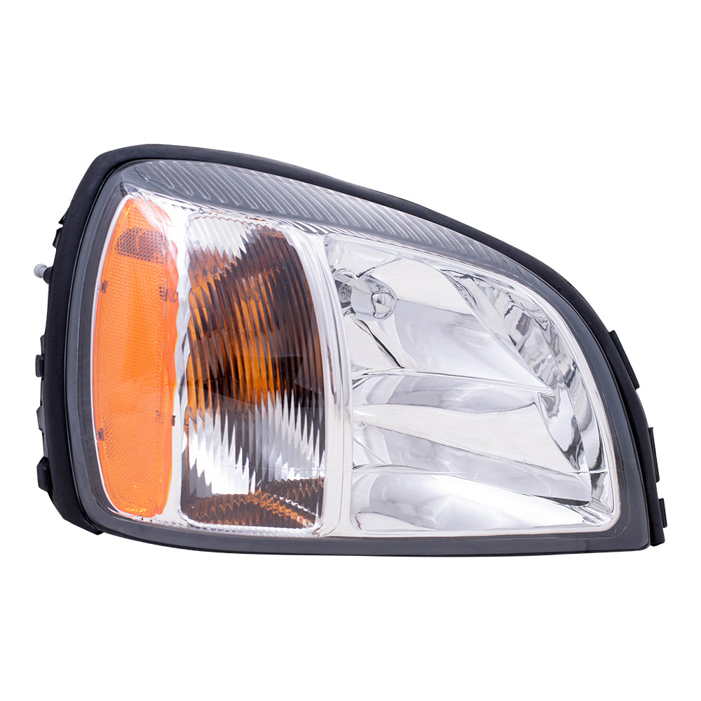 Brock Replacement Passenger Headlight Compatible with 2004 2005 DeVille 25769520