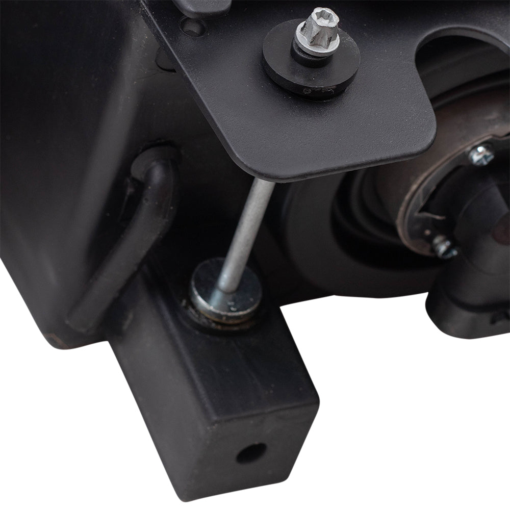 Brock Replacement Passenger Headlight Fluted High Beam Compatible with 2000-2005 LeSabre 19245370