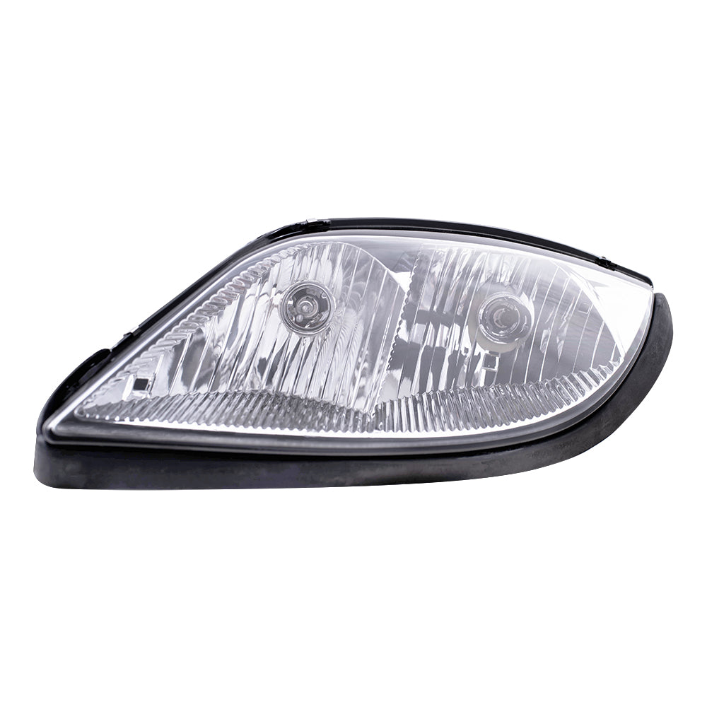 Brock Replacement Driver Headlight Compatible with 2003 2004 2005 Sunfire 22713668