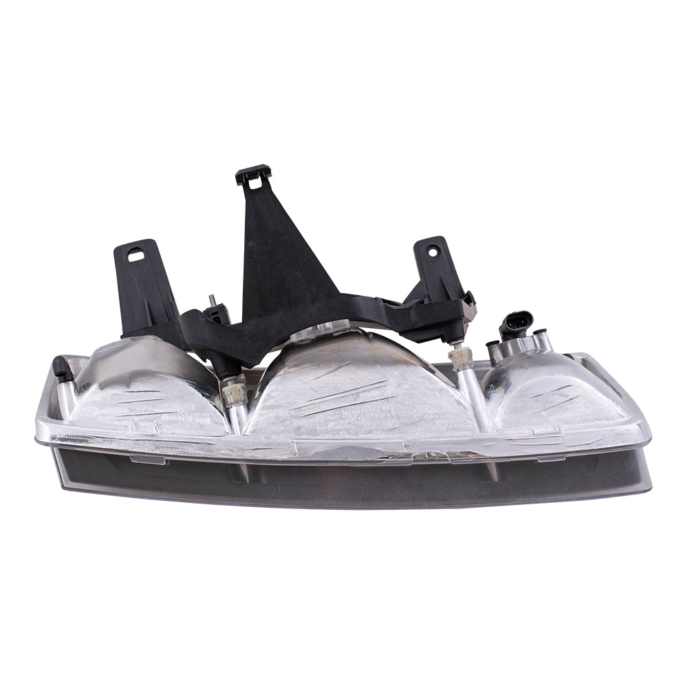 Brock Replacement Driver and Passenger Set Headlights Compatible with 2002 2003 2004 Vue 22702945 22702946