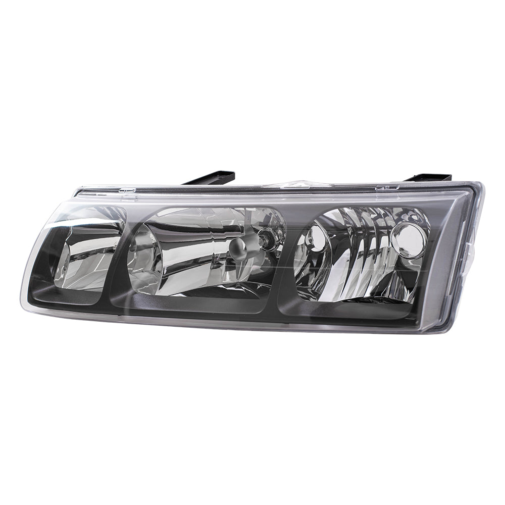 Brock Headlight fits 2002-2004 Saturn Vue Driver Left Side Headlamp Housing Assembly