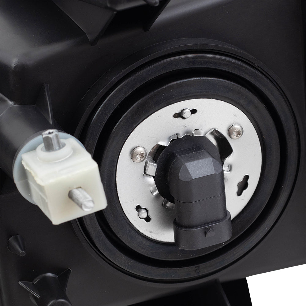 Brock Aftermarket Replacement Passenger Right Halogen Composite Headlight Assembly Compatible With 2003-2022 Chevy Express