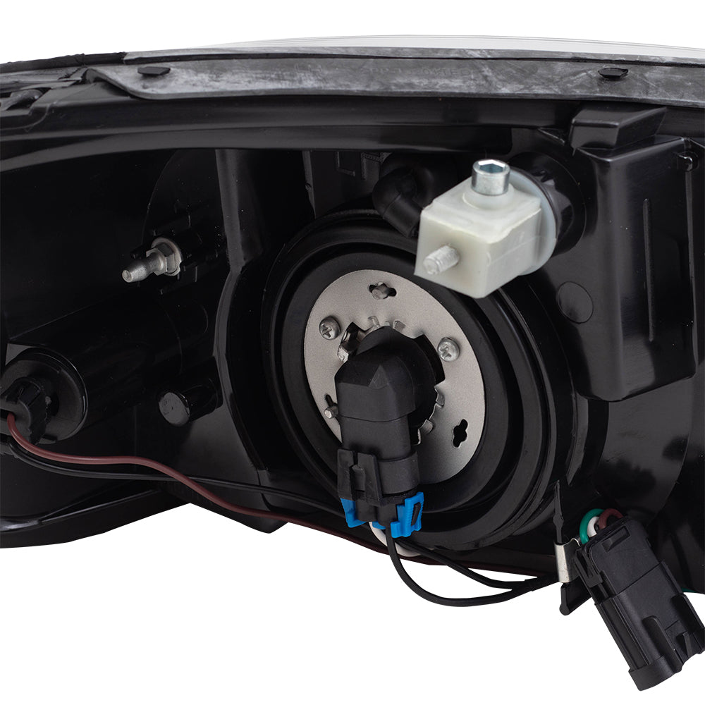 Brock Replacement Driver Halogen Headlight Compatible with 2004-2008 Grand Prix 25851404