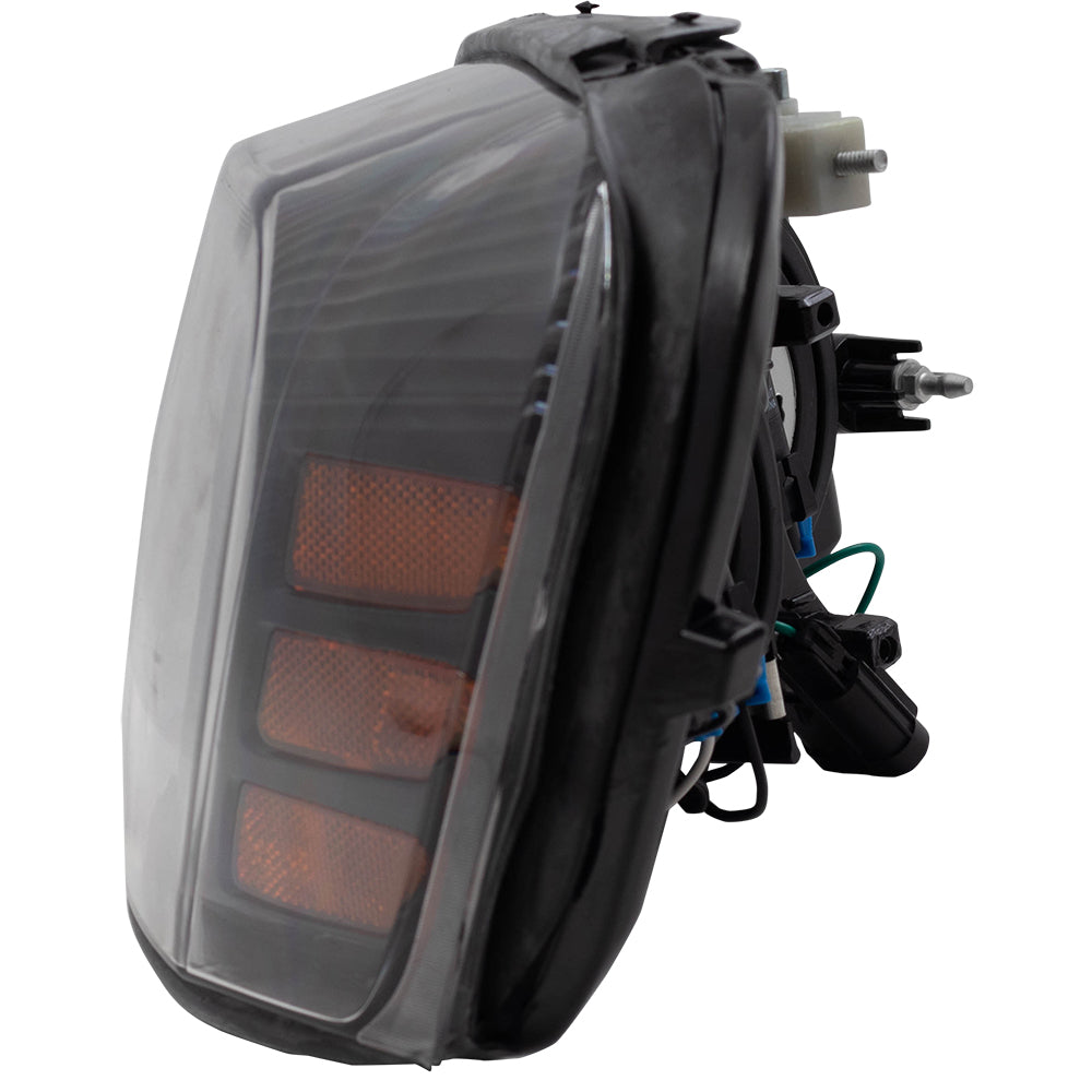 Brock Replacement Driver Halogen Headlight Compatible with 2004-2008 Grand Prix 25851404