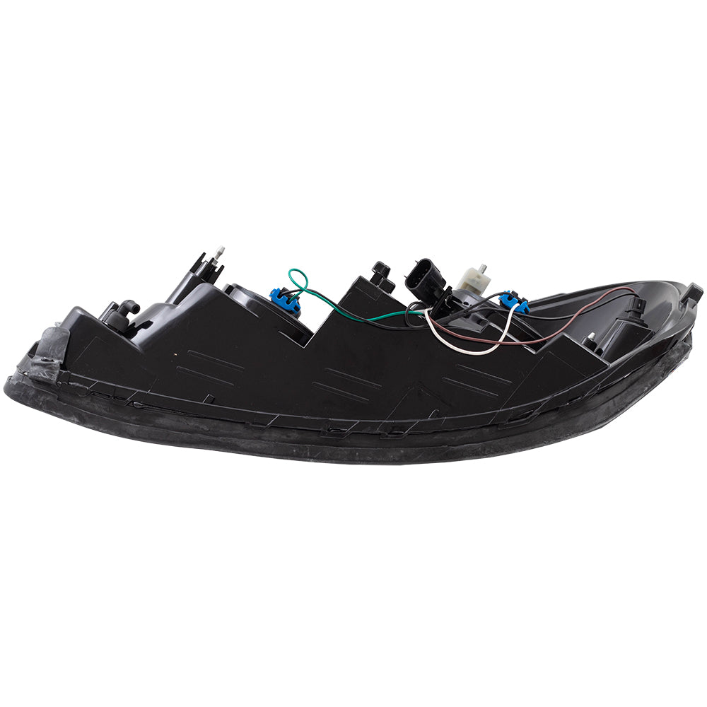 Brock Replacement Passenger Halogen Headlight Compatible with 2004-2008 Grand Prix 25851403