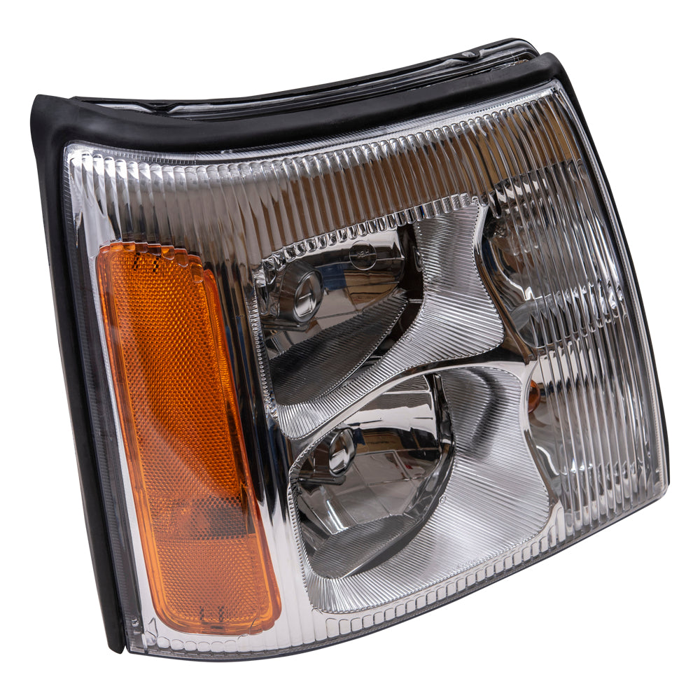 Headlight fits 2002 Cadillac Escalade & EXT Pickup Passenger Halogen Headlamp