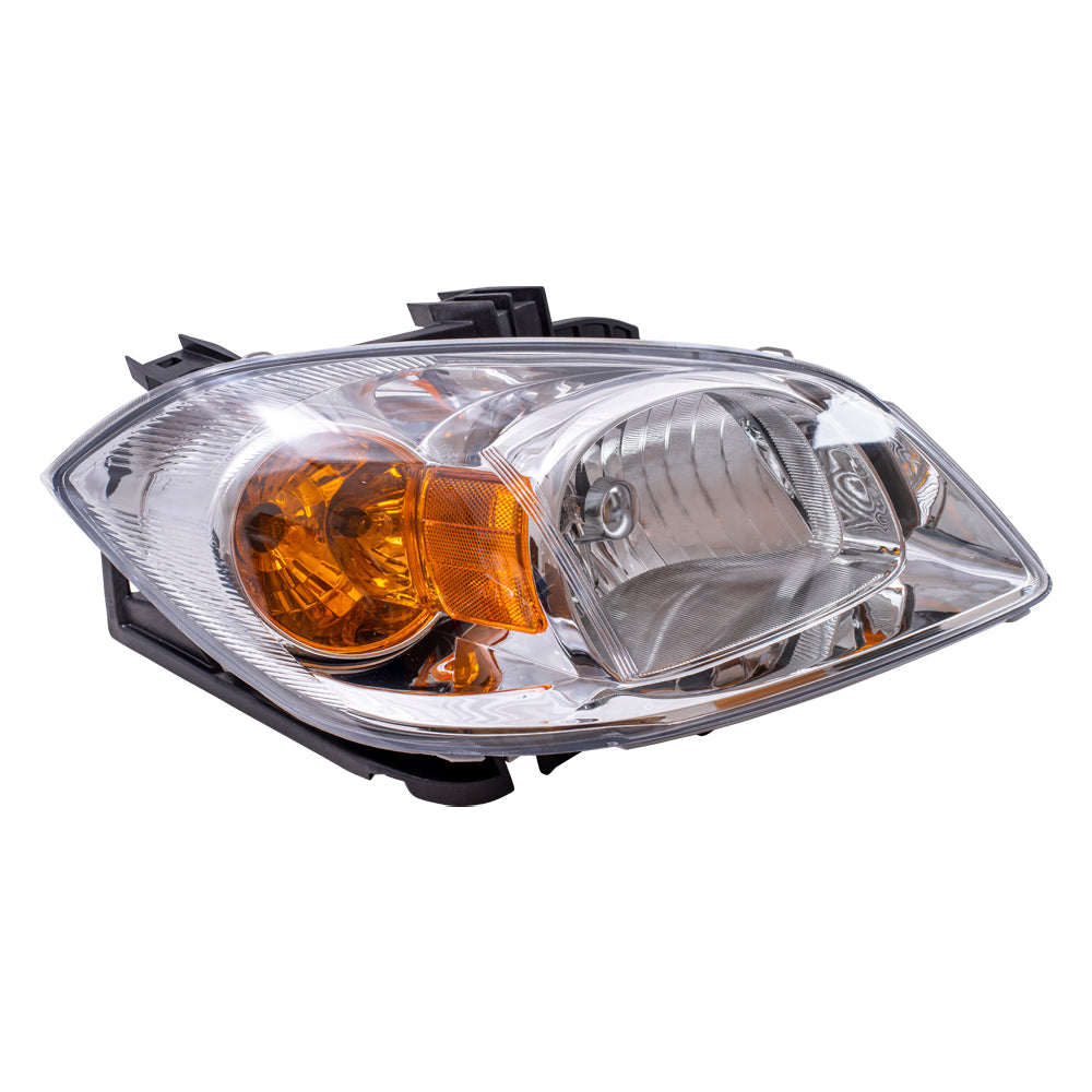 Headlight fits Chevrolet Cobalt Pontiac G5 Passenger Lamp Clear Lens w/ Bracket