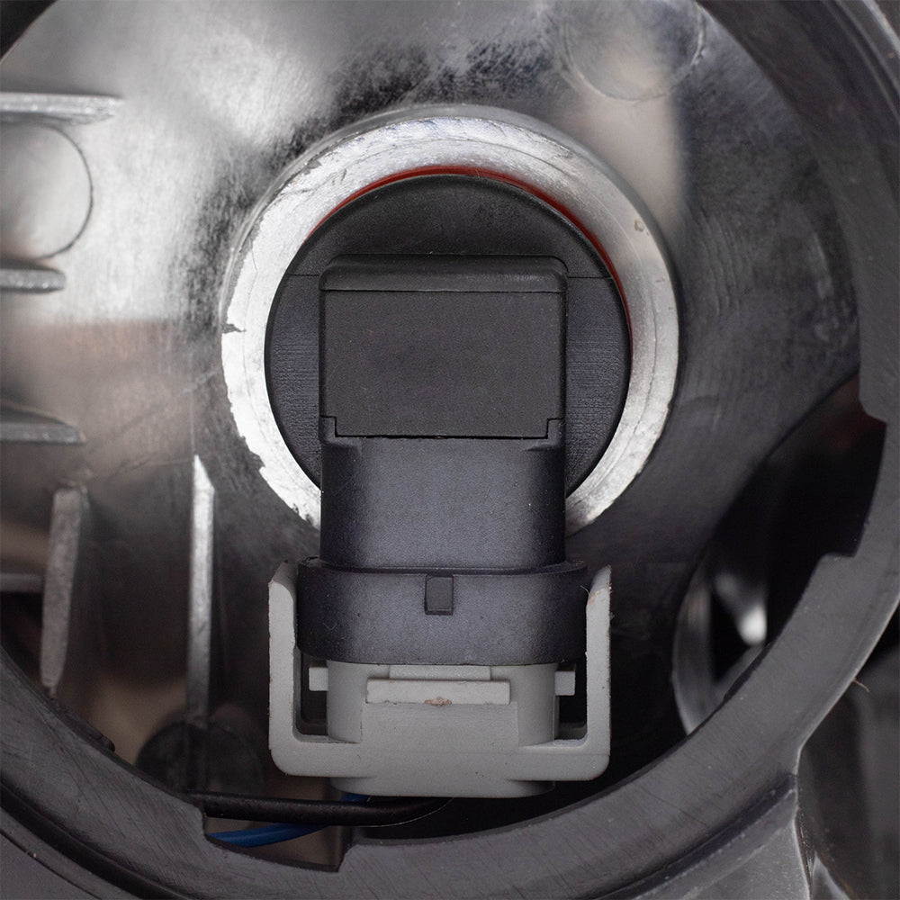 Brock Aftermarket Replacement Driver Left Halogen Combination Headlight Assembly Compatible with 2006-2013 Chevy Impala