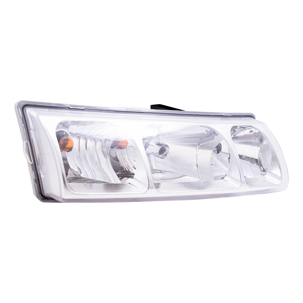 Brock Replacement Passenger Headlight Compatible with 2005 Vue 22730382