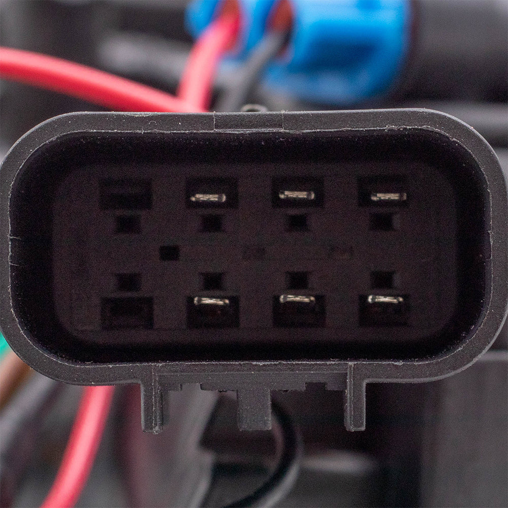 Brock Replacement Passenger Headlight Compatible with 2007-2014 Sierra Pickup Truck 25799194