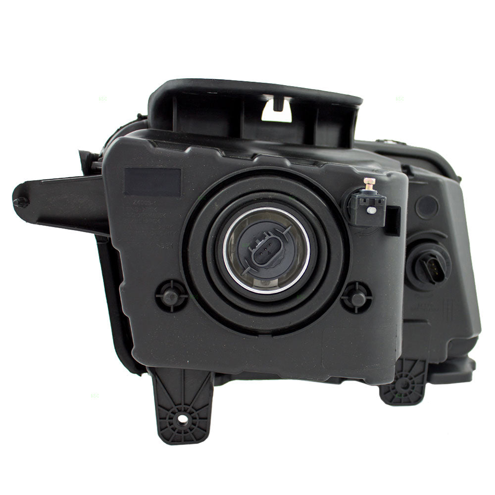 Brock Replacement Driver Halogen Headlight Compatible with 2010-2013 Camaro 20981023