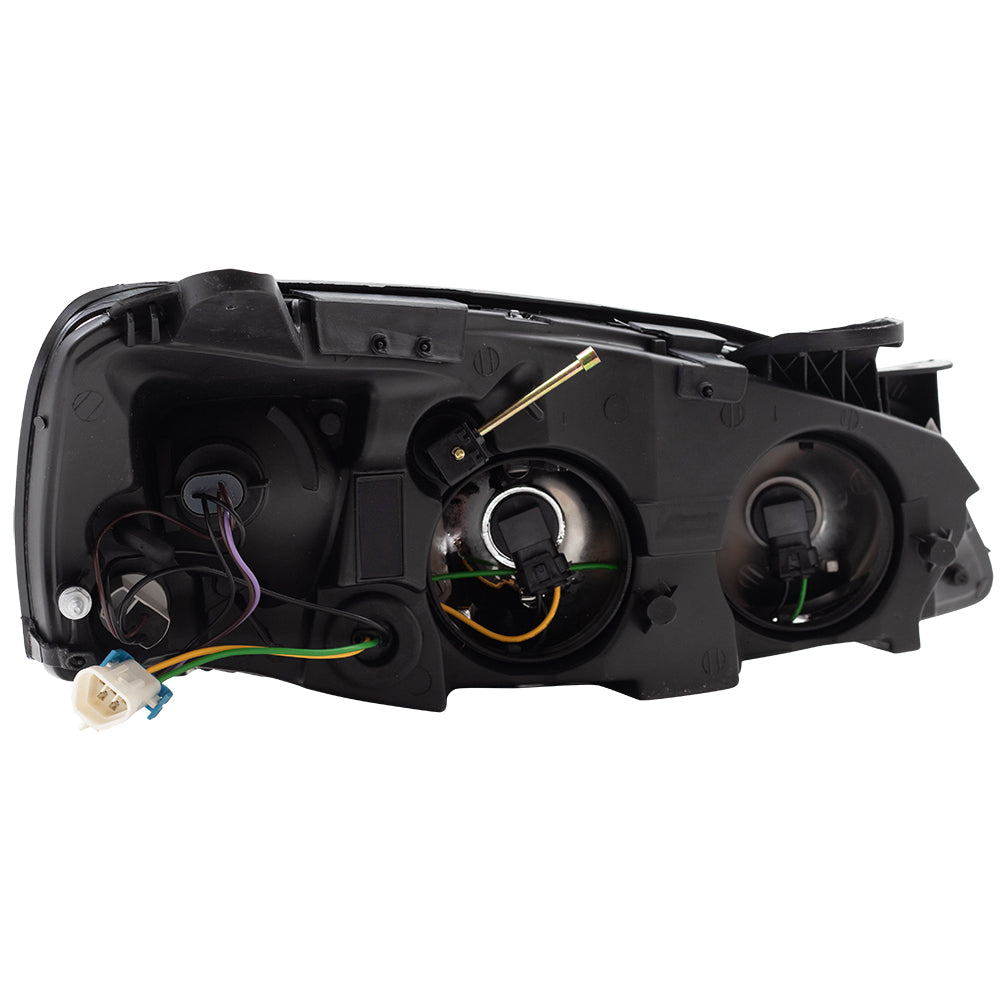 Brock Headlight fits 2005-2010 Pontiac G6 Driver Headlamp w/ Amber Signal Assembly