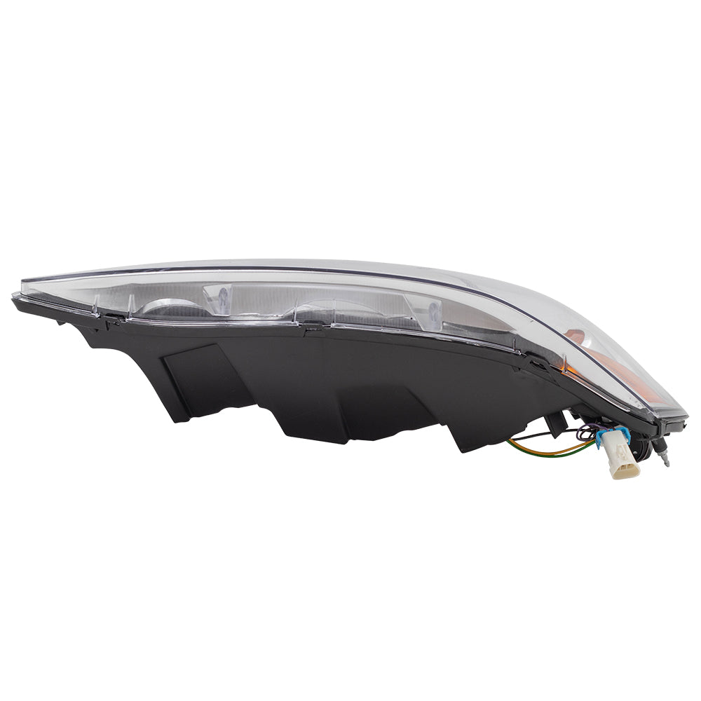 Brock Headlight fits 2005-2010 Pontiac G6 Driver Headlamp w/ Amber Signal Assembly