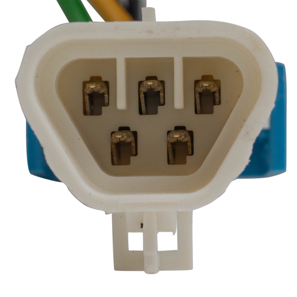 Brock Replacement Passenger Headlight with Amber Signal Compatible with 2005-2010 G6 20821144