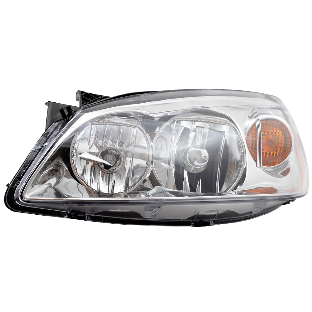 Brock Headlight fits 2005-2010 Pontiac G6 Driver Headlamp w/ Amber Signal Assembly