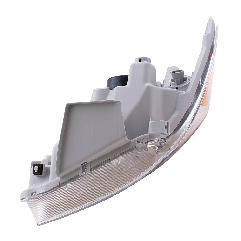 Brock Replacement Driver and Passenger Set Halogen Headlights Compatible with 2005-2008 Vibe