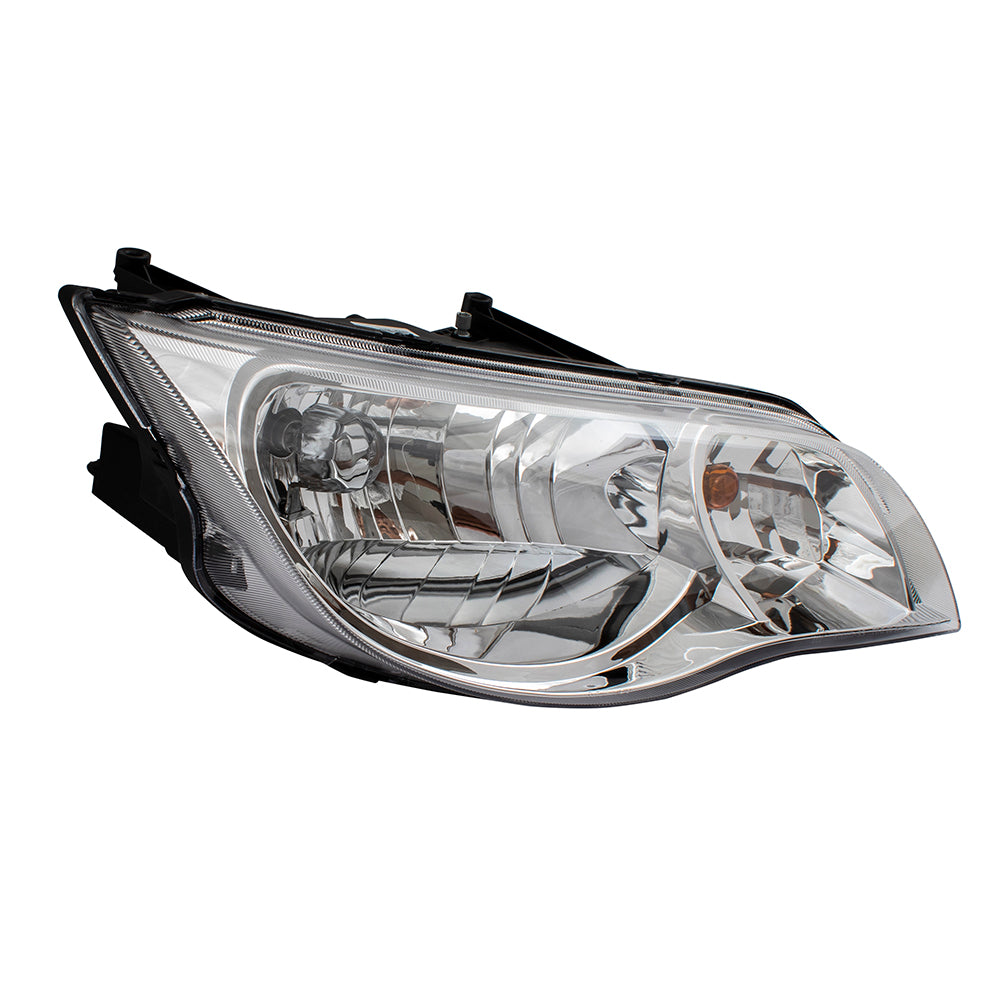 Brock Replacement Passenger Headlight Compatible with 2003-2007 Ion Coupe 15264216