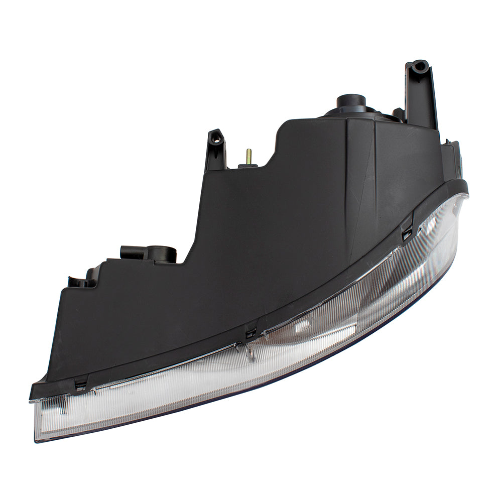 Brock Replacement Passenger Headlight Compatible with 2003-2007 Ion Coupe 15264216