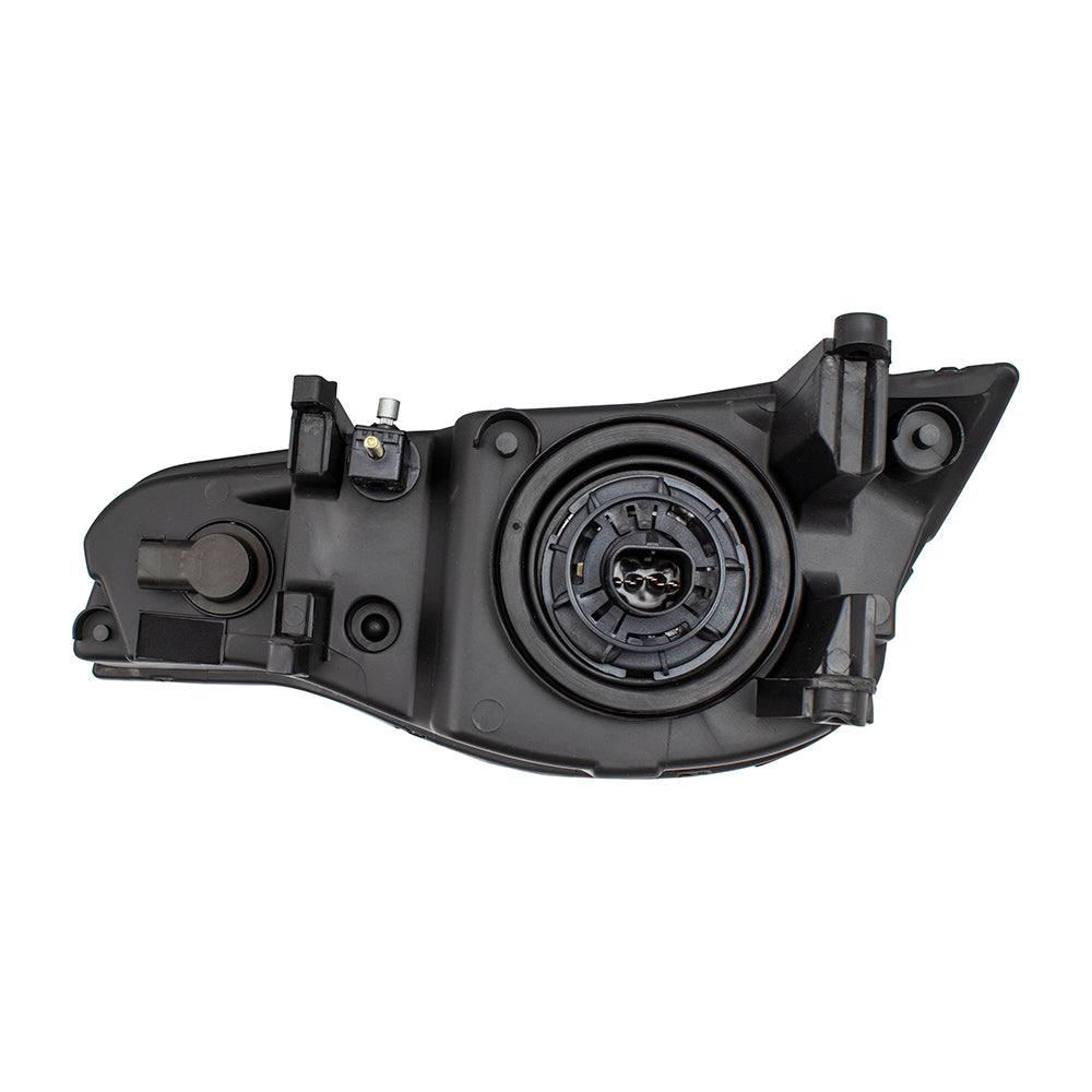 Brock Replacement Passenger Headlight Compatible with 2003-2007 Ion Coupe 15264216