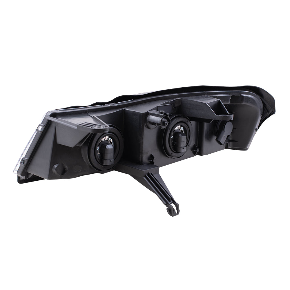 Brock Replacement Driver and Passenger Set Headlights Compatible with 2006-2007 Vue 15877671 15877672