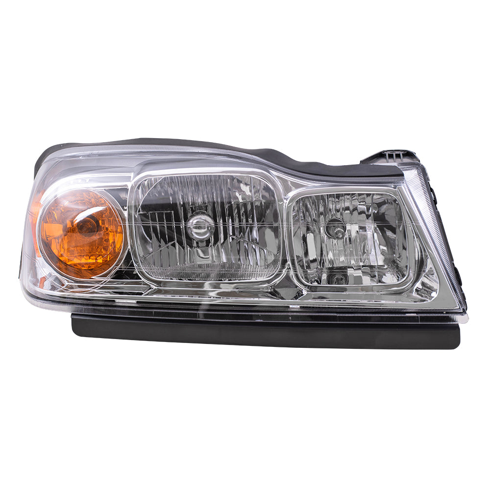 Brock Replacement Passenger Headlight Compatible with 2006-2007 Vue 15877672