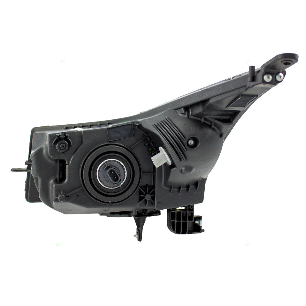 Headlight fits 2011-2012 Chevrolet Cruze Passenger Headlamp Chrome Signal Trim